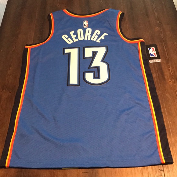 Authentic Paul George NBA Nike Swingman Jersey